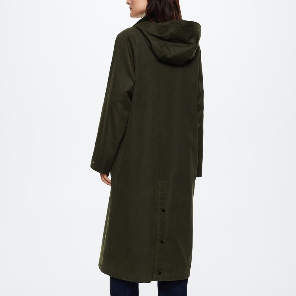 Mango Dark Green Utility Jacket - image 3